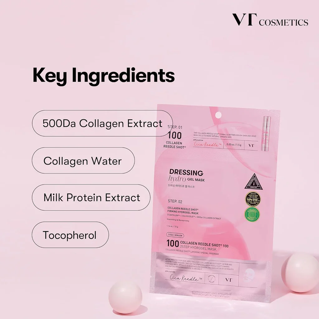 Collagen Reedle Shot 100 2Step Hydrogel Mask - Image 2