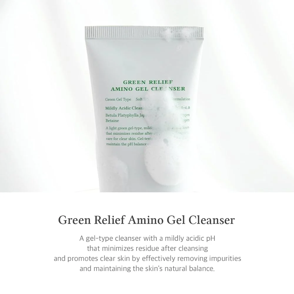 Green Relief Amino Gel Cleanser - Image 2