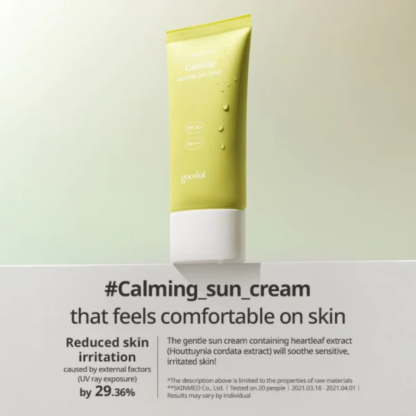 Heartleaf Calming Moisture Sun Cream - Image 3