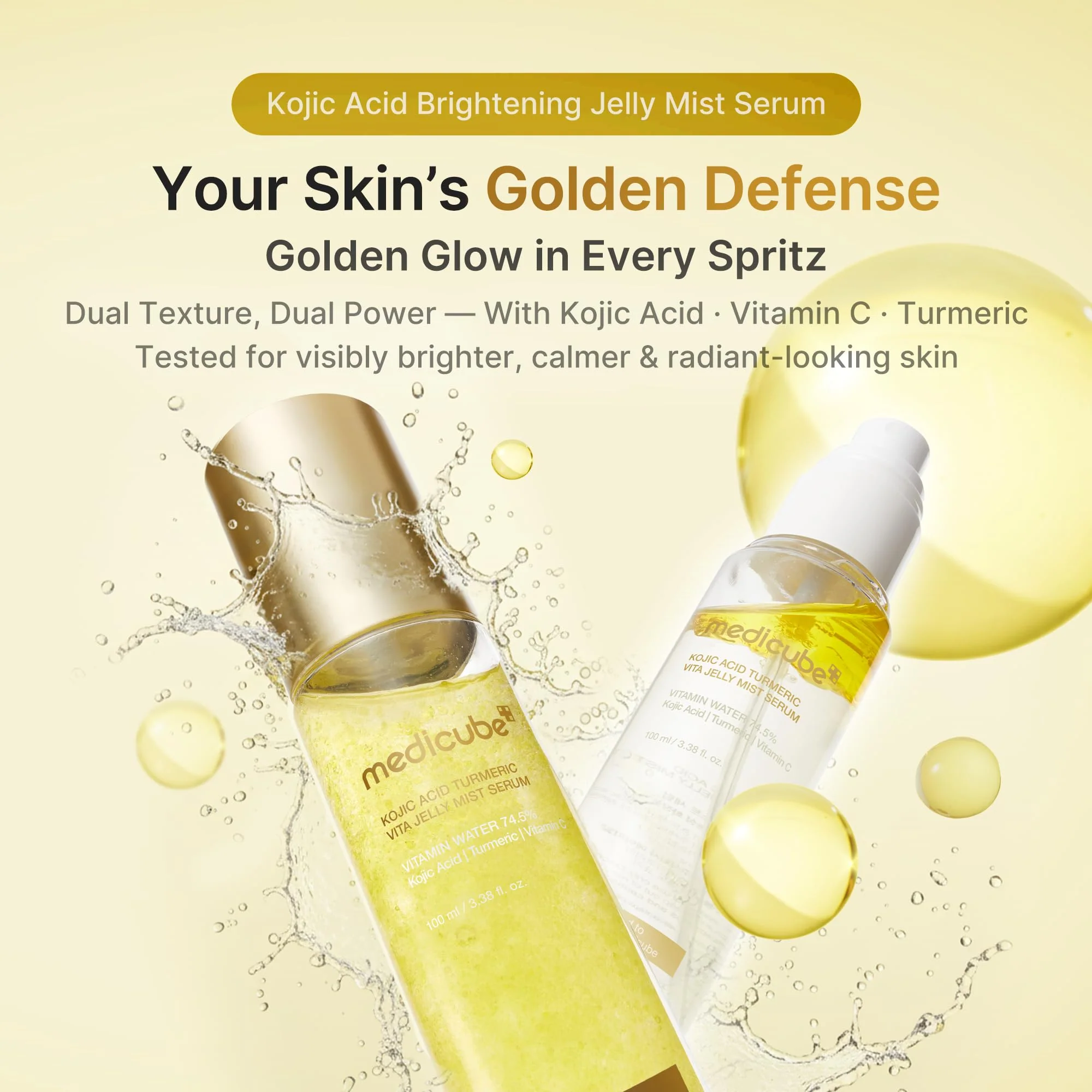 Kojic Acid Termeric Vita Jelly Mist Serum - Image 2