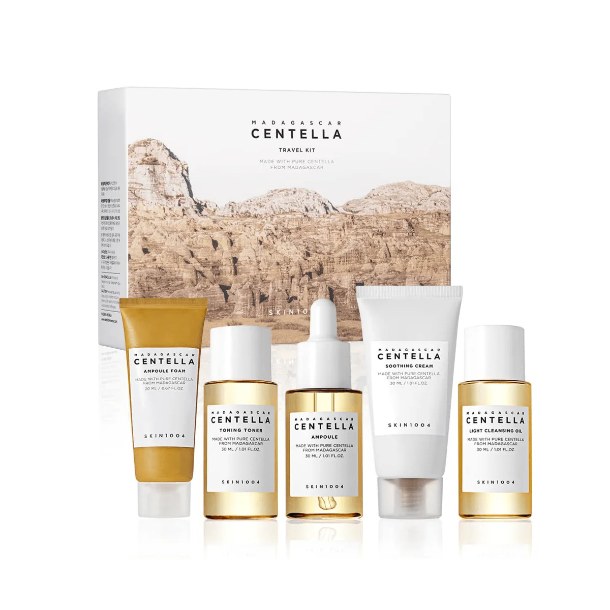 Madagascar Centella Travel Kit