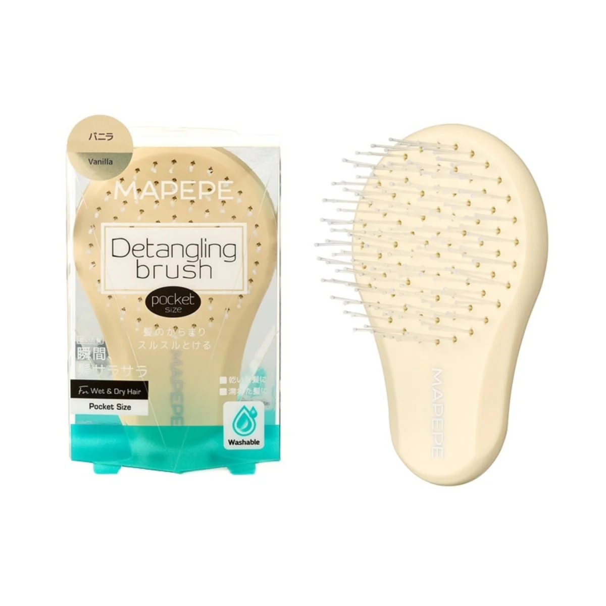 MAPEPE Detangling Brush Pocket Size - Image 4